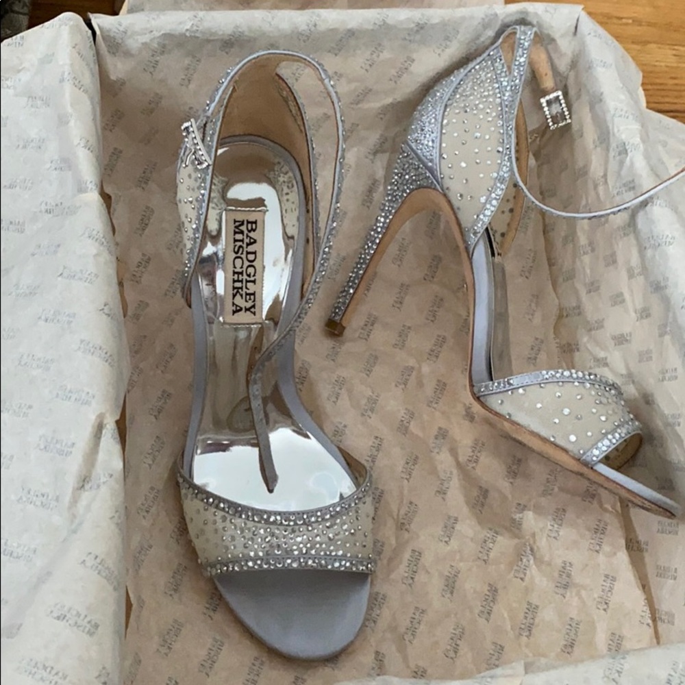 Badgley Mischka Crystal Shoes